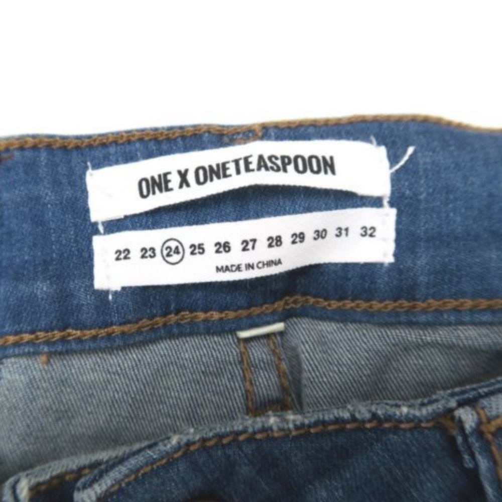 NWT One Teaspoon Americano Desperados Jean Size 24 - Picture 8 of 8